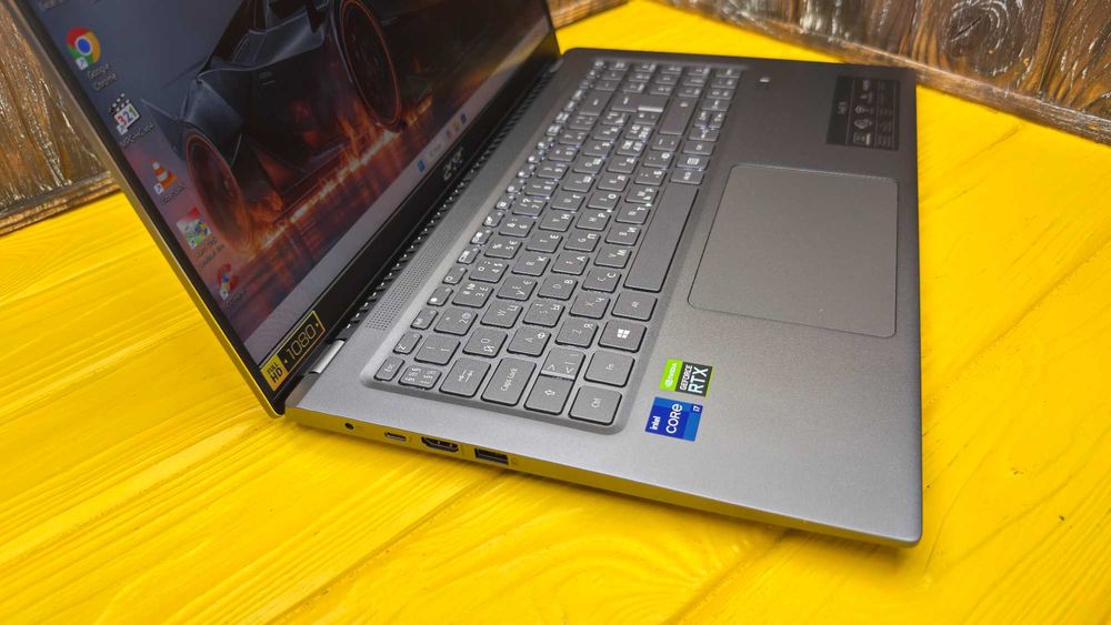 Потужний Геймерський Ноутбук Acer Swift SFX16-51G /RTX 3050 TI 4 GB