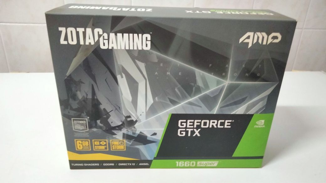 Placa gráfica GTX 1660 super Zotac AMP