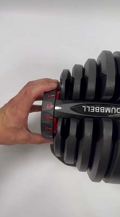 гантели до 40 кг регулируемые 17 уровней с платформой гантеля гантель