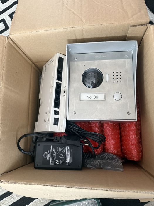 Wideodomofon Dahua IP kompletny zestaw