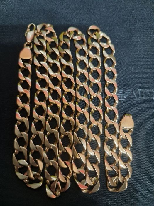 Pancerka złoty Łańcuszek P585