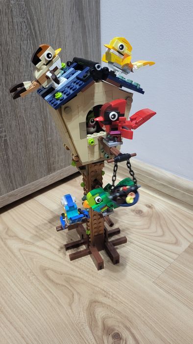 Domek na drzewie lego budka dla ptaków