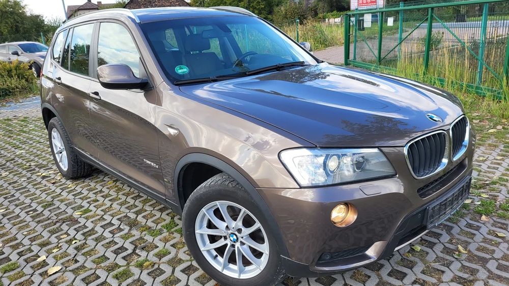 BMW X3 Bezwypadkowy Serwisowany Oryginał Lakier Bixenon LED Skóra Automat