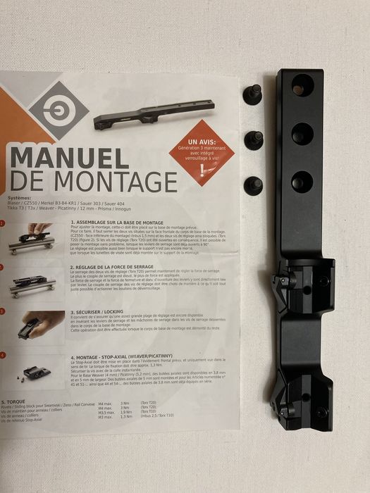 Швидкозʼємне  кріплення INNOMOUNT тепловізора Пульсар Таліон на Блазер