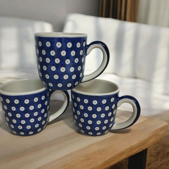 Kubeczki Gat 2.poj 380 ml.Ceramika Bolesławiec