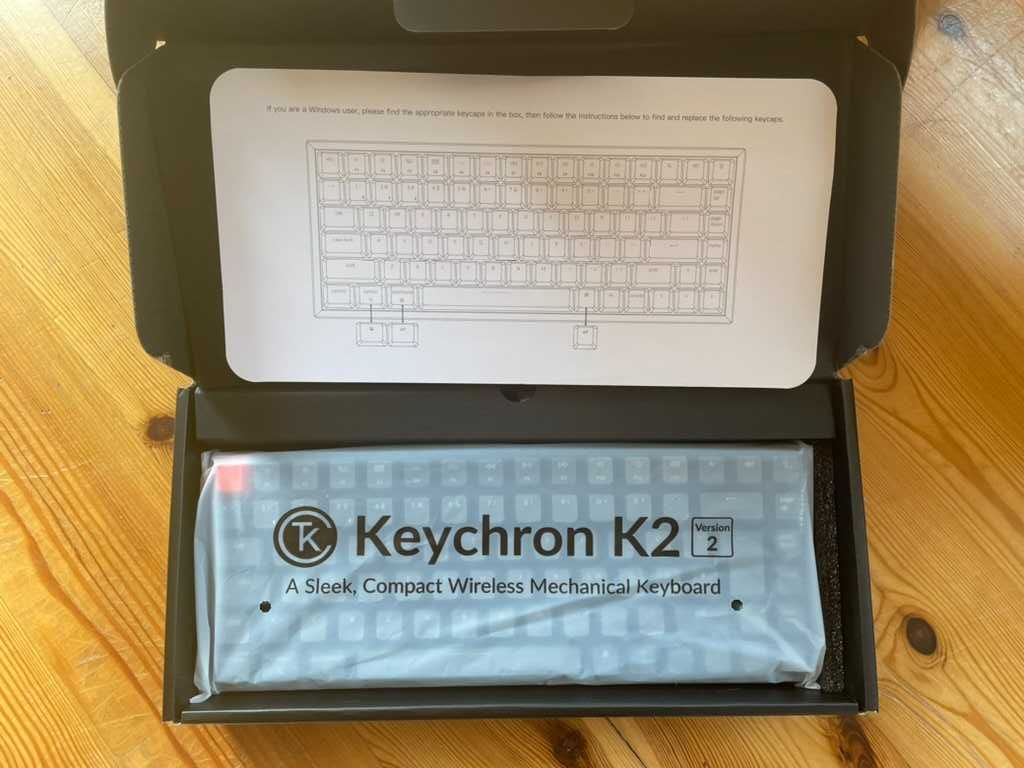 Keychron K2 v2 (K2B3)  Bezprzewodowa Klawiatura mechaniczna   !