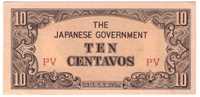 Filipiny, banknot 10 centów (1942) - st. -1