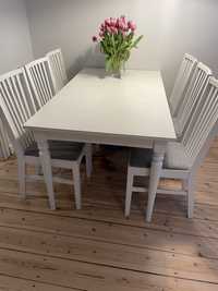 Stół + krzesła IKEA