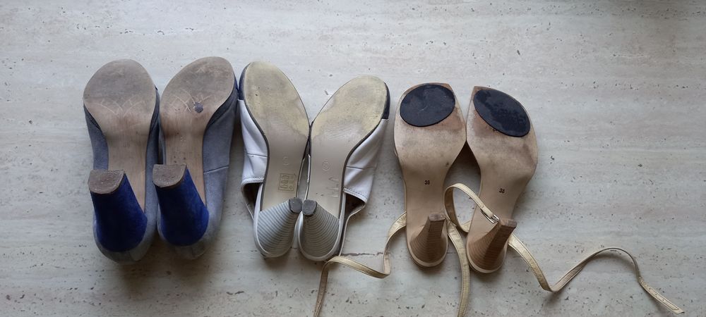 Buty na szczupłą stopę 39