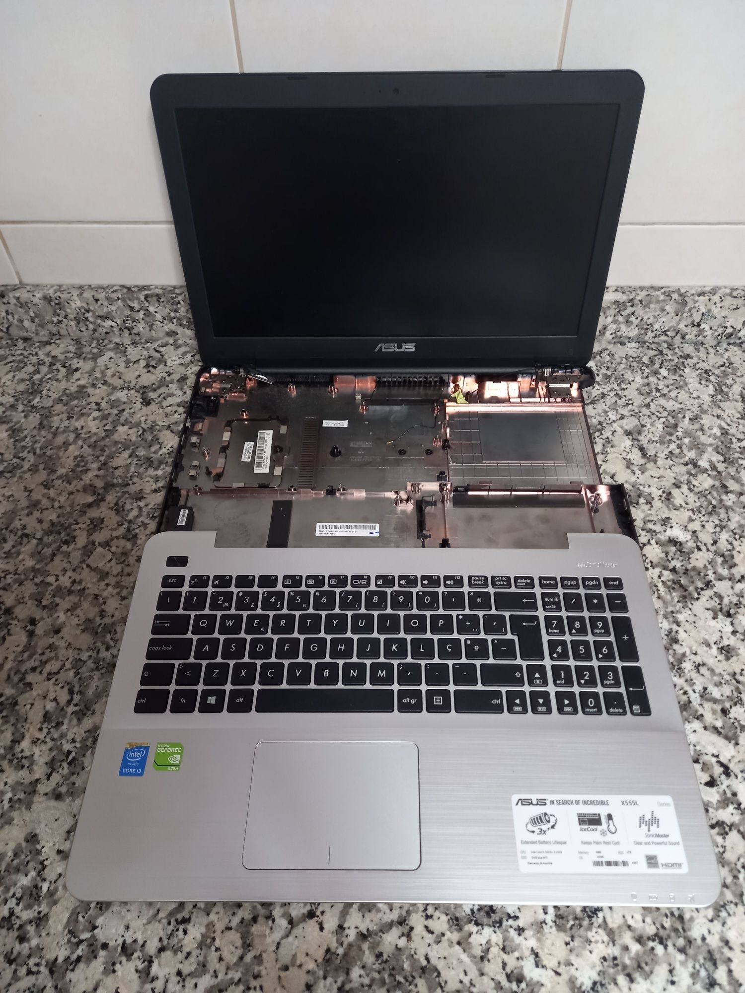 Computador para peças Asus X555L