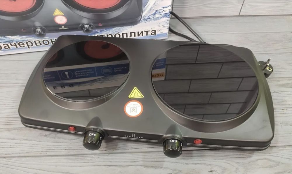 Инфракрасная плита Edenberg EB-62271 электроплита печь плитка 2500 ВТ