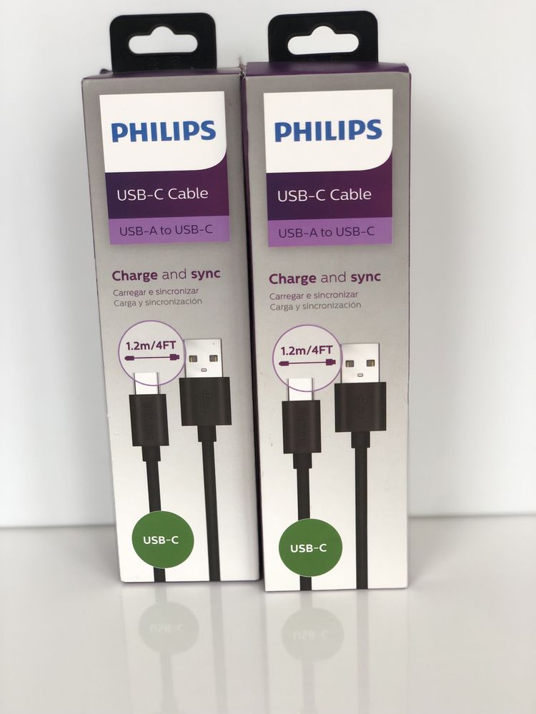 Зарядний кабель USB-C Philips DLC3104A 1.2 метра