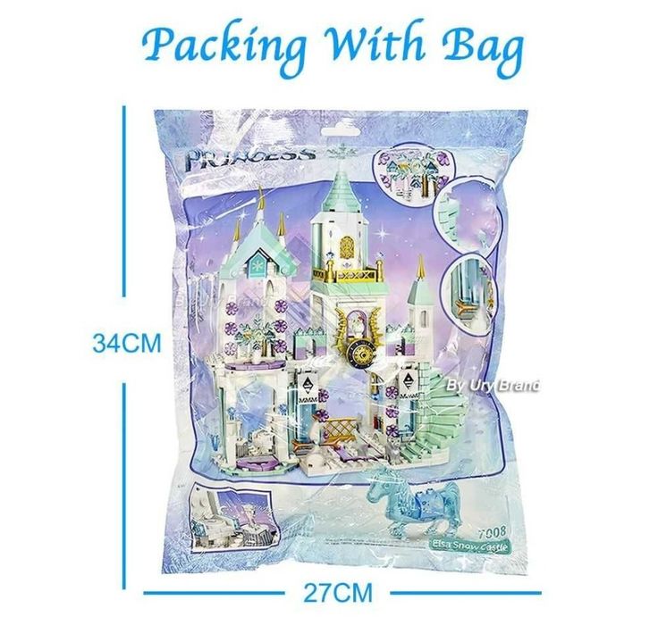 Конструктор Disney Frozen Lego 360 дет. Холодне серце Крижаний замок