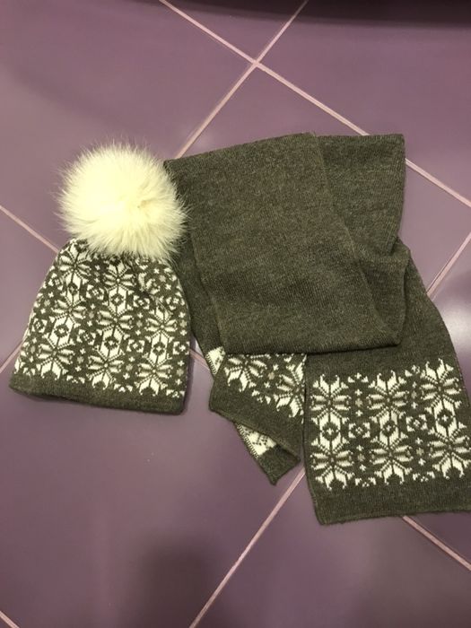 Набор шапка + шарф