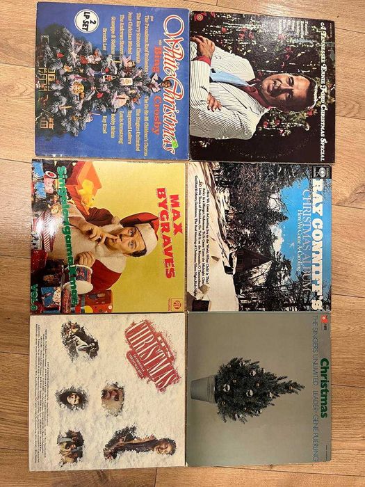 Рождественские пластинки Різдвяний, Вінілові платівки. (400 - 700 грн)