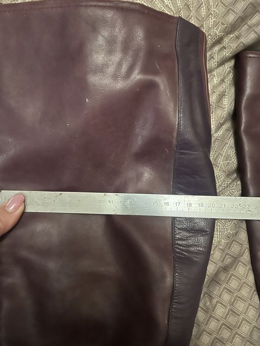 Сапоги зимние натуральная кожа на широкую голень