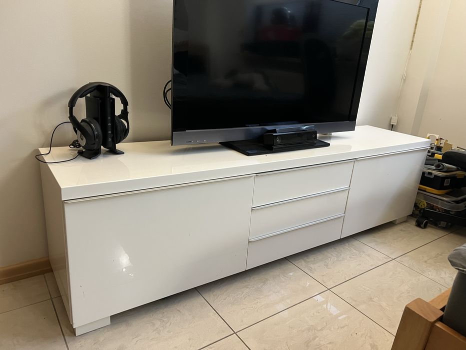 Szafka Rtv Ikea bialy polysk Myslowice