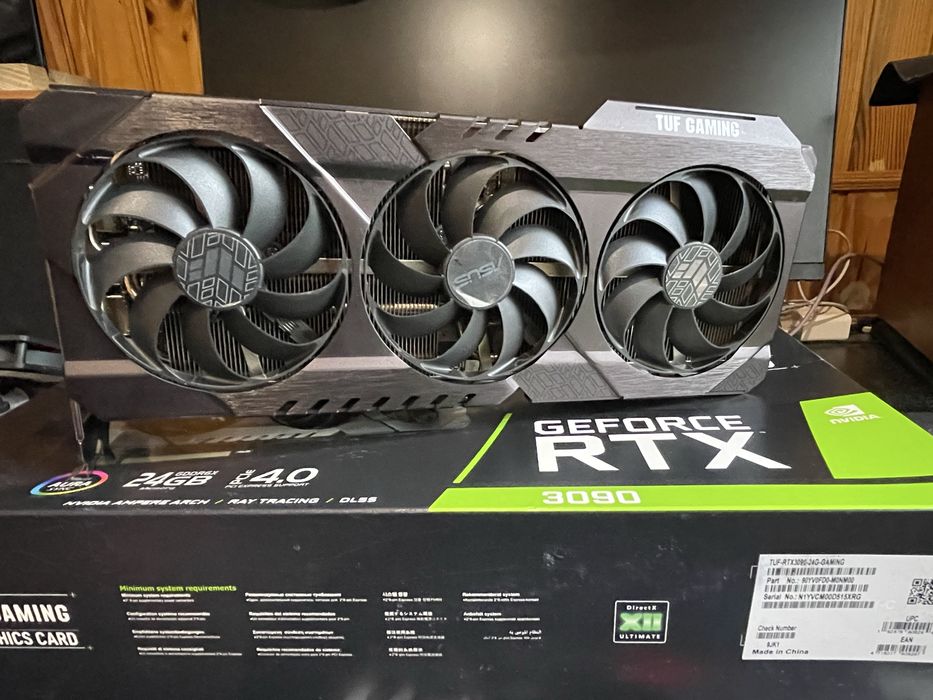 RTX3090 24gb Asus TUF