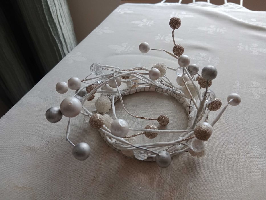 ozdoba do włosów na kok ślub