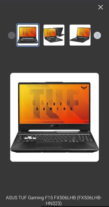 ASUS TUF Gaming F15 FX506LH
