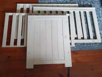 Łóżeczko drewniane, bardzo solidne ok 120x60
