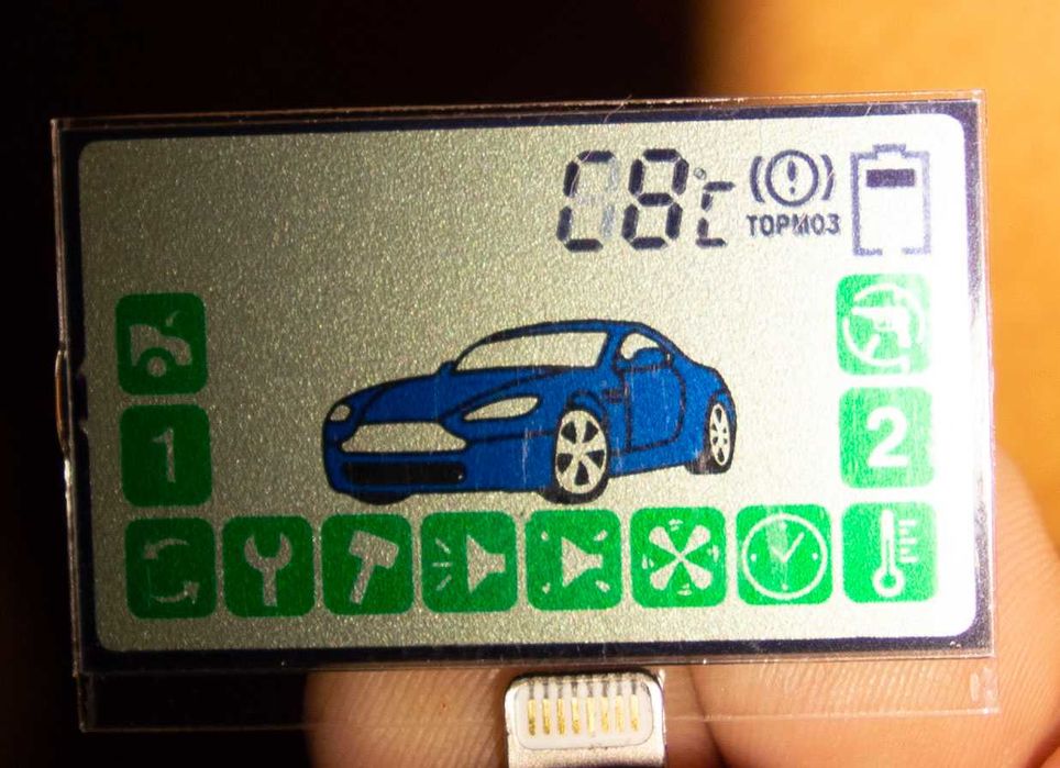 Дисплей для брелка сигналізації 92/94