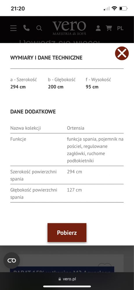Modułowy naroznik Vero Ortnesia z funkcją spania i schowkiem