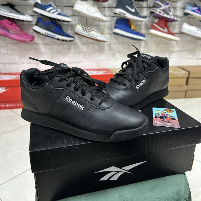 Жіночі кросівки Reebok Royal шкіряні 39 р чорні класичні преміальні бу