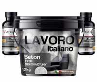 Beton, tynk dekoracyjny Lavoro Italiano 2kg z dodatkami