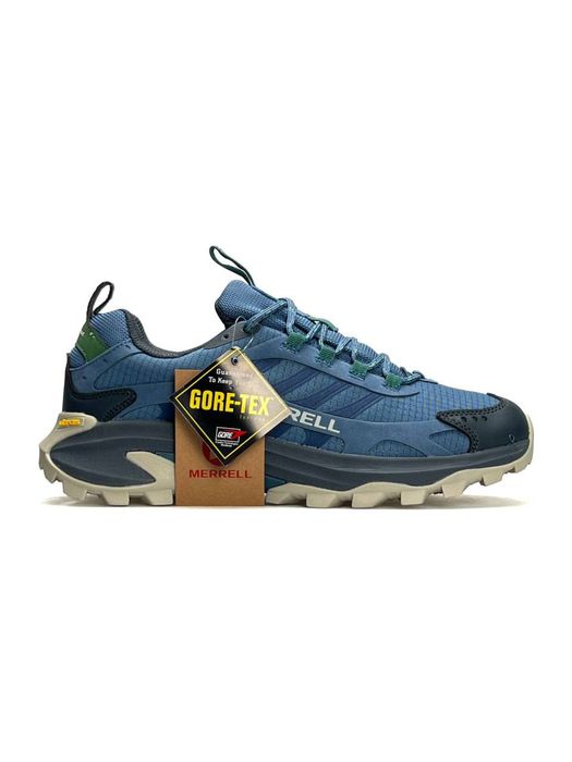 Чоловічі кросівки Merrell Moab Speed 2 GTX Navy Grey Beige