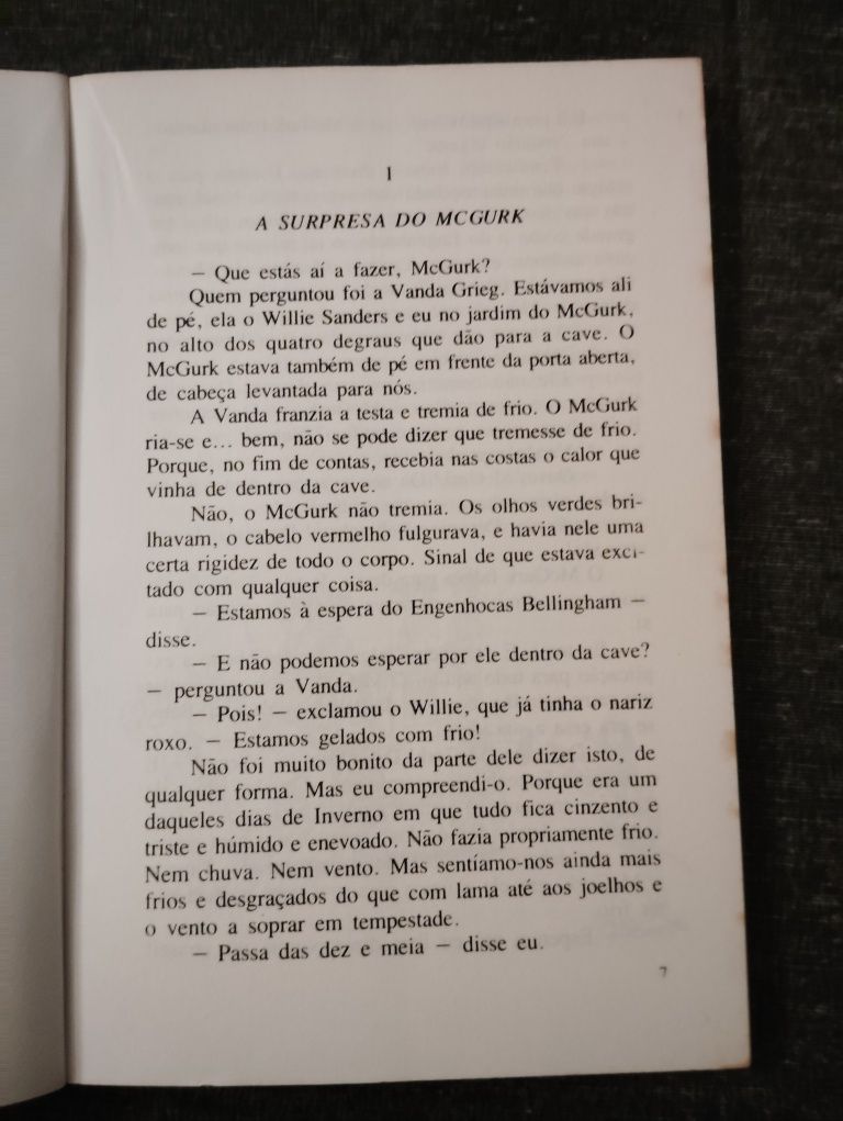 Livros Juvenis Coleção Aventuras de Mac Gurk Vintage