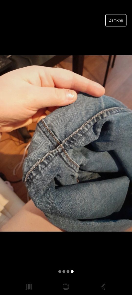 Spodnie sinsay jeans 38