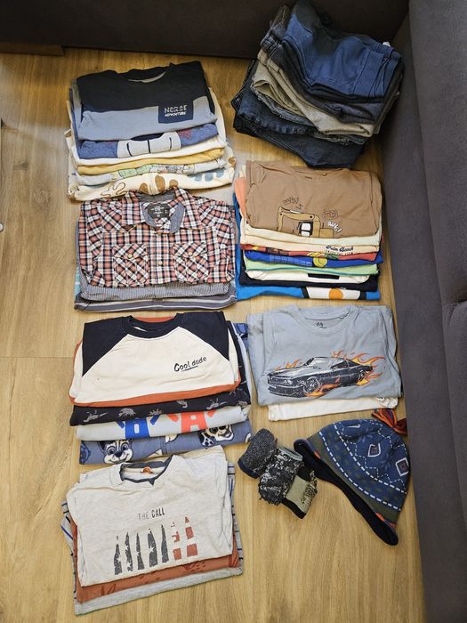 Ubranka chłopiec 110-116