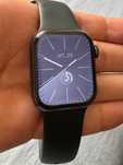 Apple Watch 9 GPS + Cellular 41mm stalowy mocny grafit