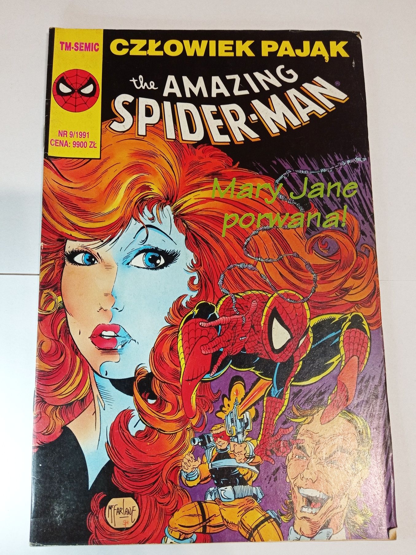 The amazing Spiderman 9/91