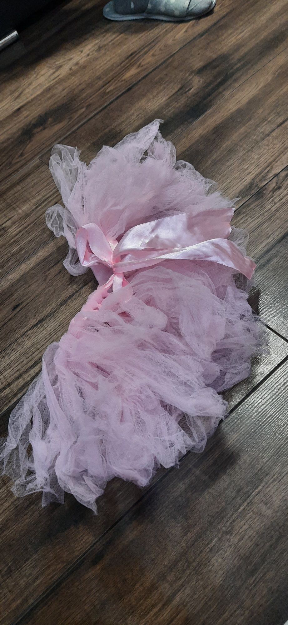 Spódniczka tiul tutu różowa 62 68 sesja