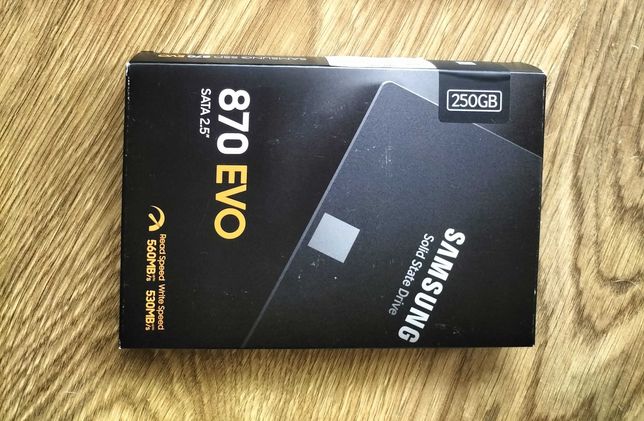 SSD Samsung 870 EVO 250GB SATA III 2,5"