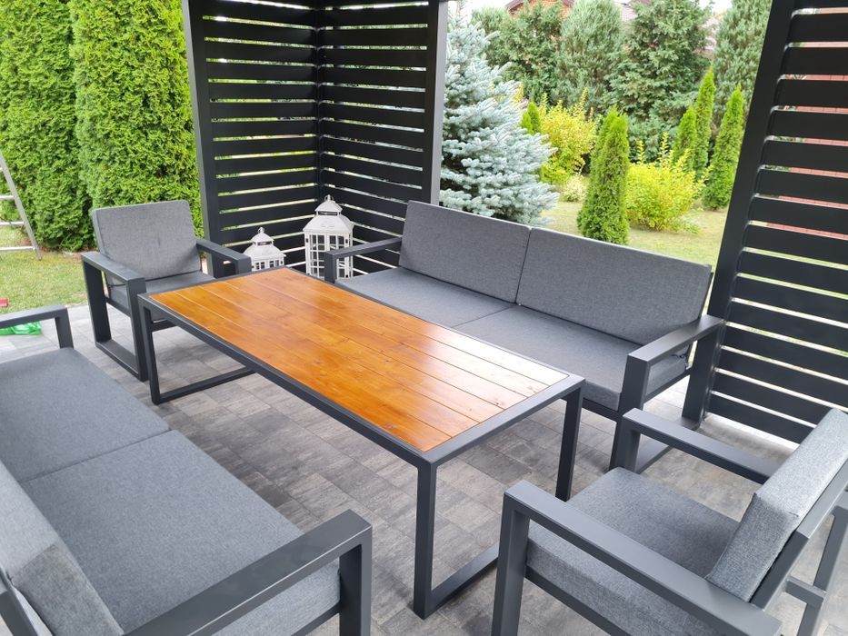 Narożnik ogrodowy ( meble ogrodowe, stół, dowolny wymiar).