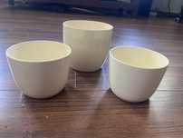 Zestaw 3 ceramicznych osłonek