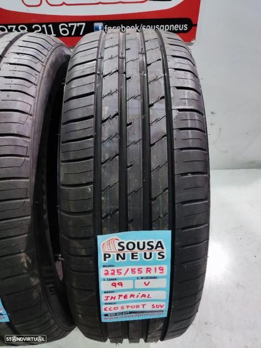 2 pneus novos 225-55r19 imperial - Oferta dos portes 180 EUROS
