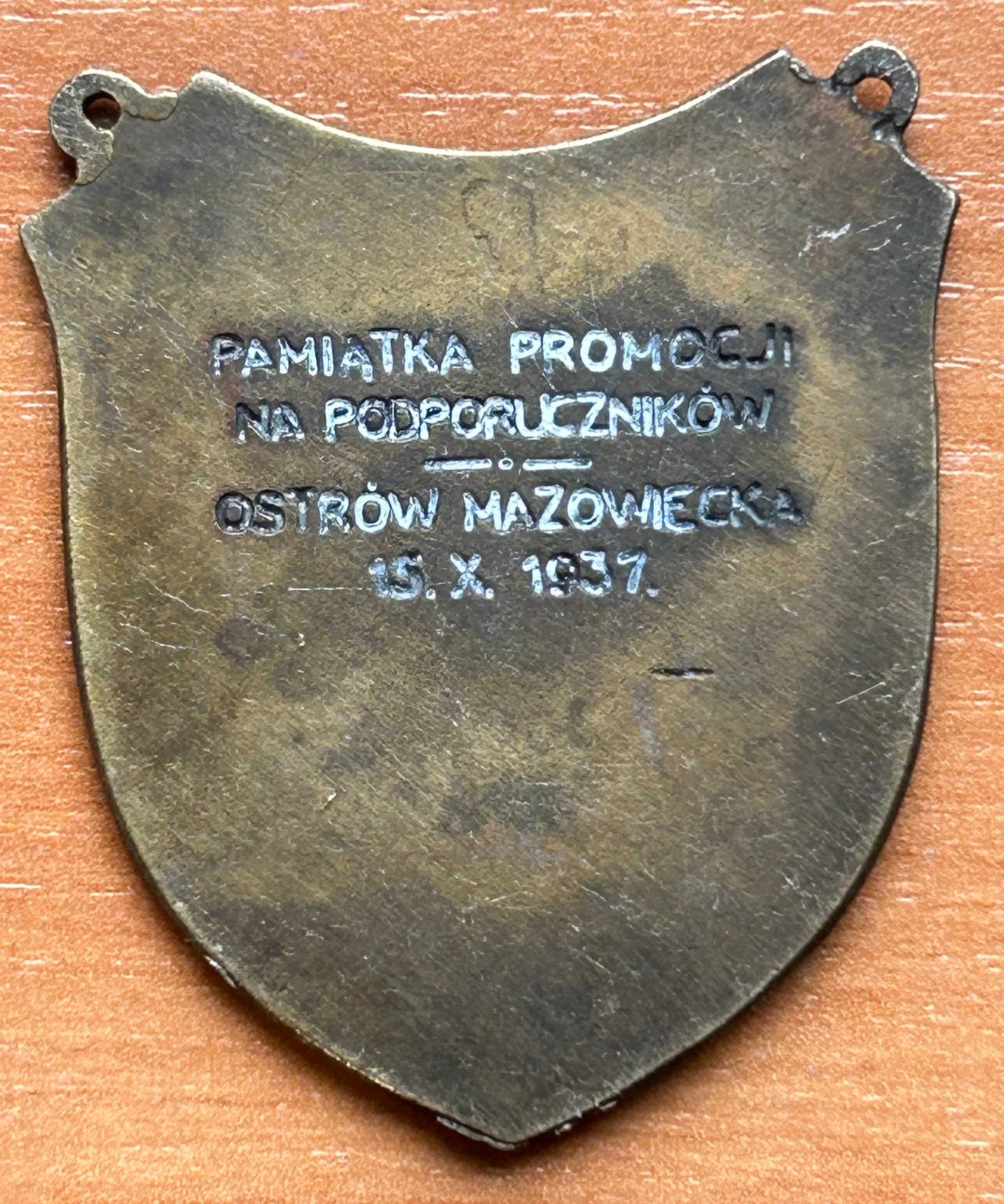 Ryngraf Promocja na Poruczników Ostrów Maz. 1937 rok