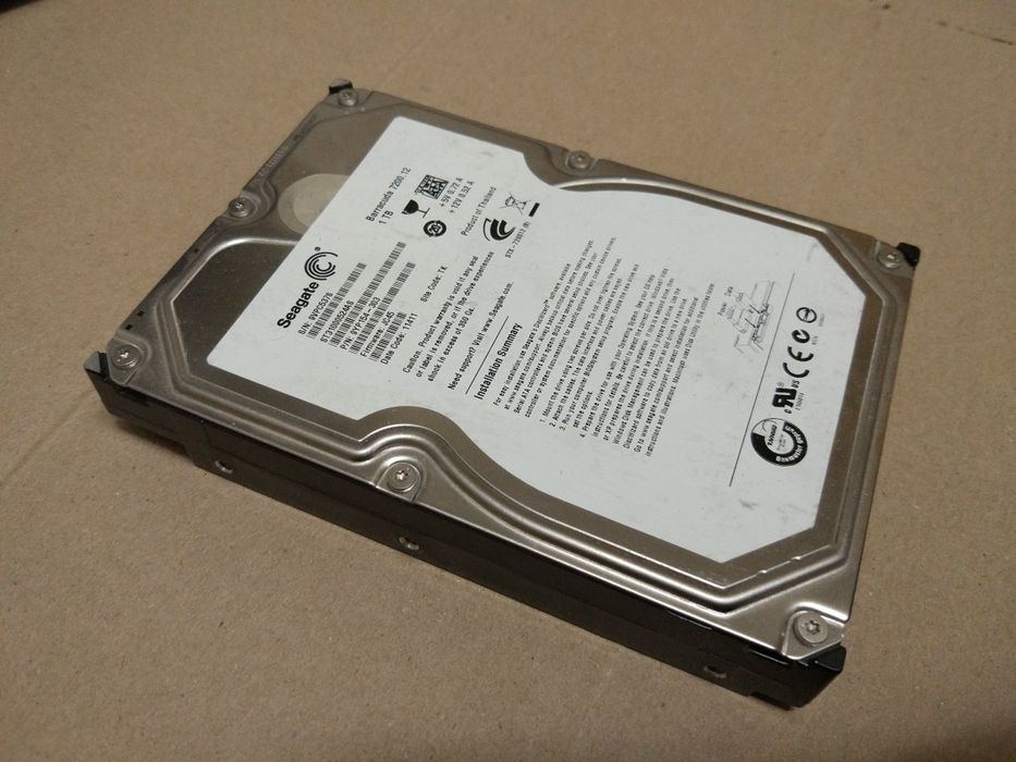 Seagate 1 TB 7200 RPM 3.5 "