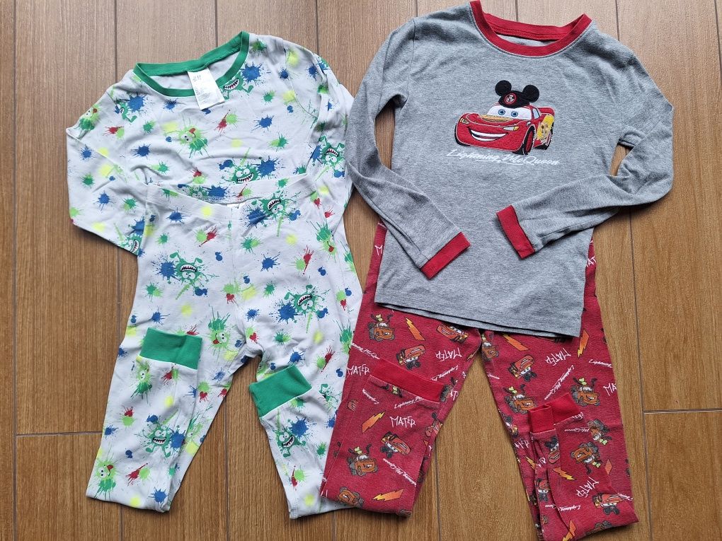 2x piżama H&M Disney 122/128