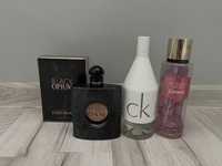 Zestaw perfum oryginalnych Black Opium Calvin Klein Victoria secret