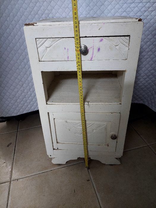 Mesa cabeceira vintage para restauro