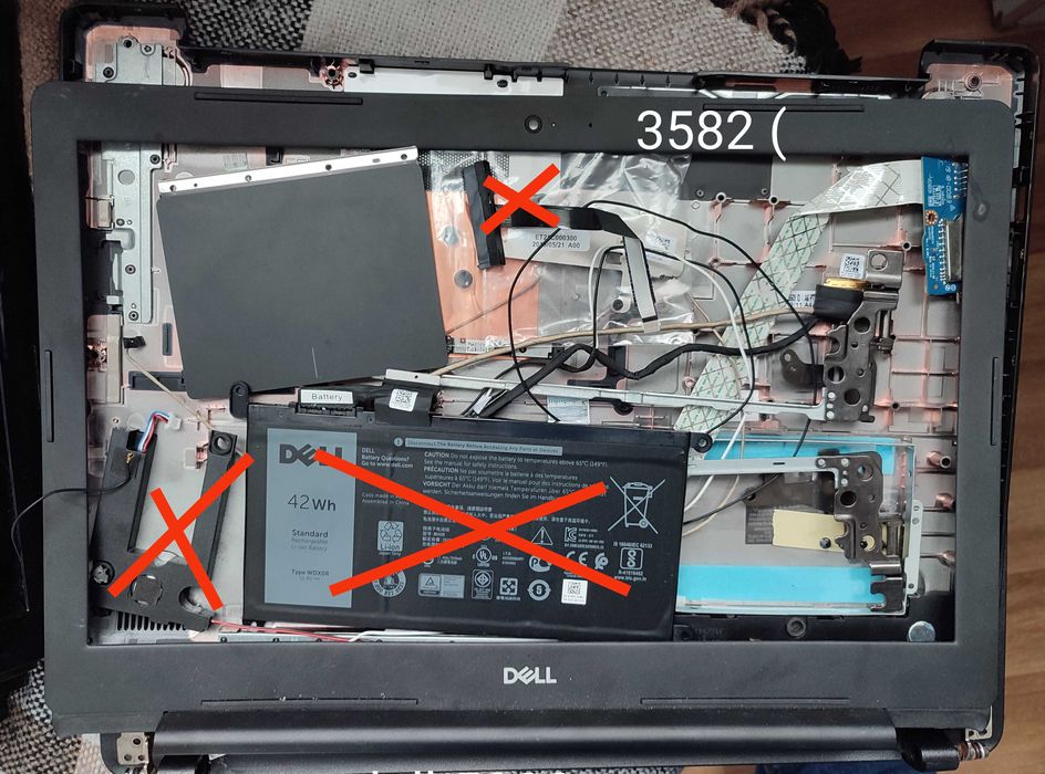 Ноутбук dell 3565 p89f 7400 (e5540 p51f p75f 3582)