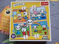 Kicia Kocia puzzle 4 w 1