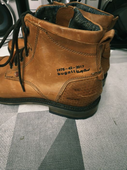 Черевики натуральна шкіра Bugatti