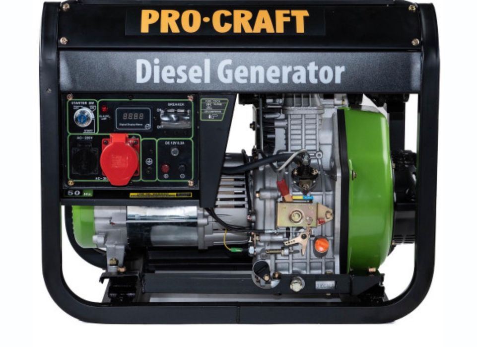 Генератор дизельний Procraft DP65/3