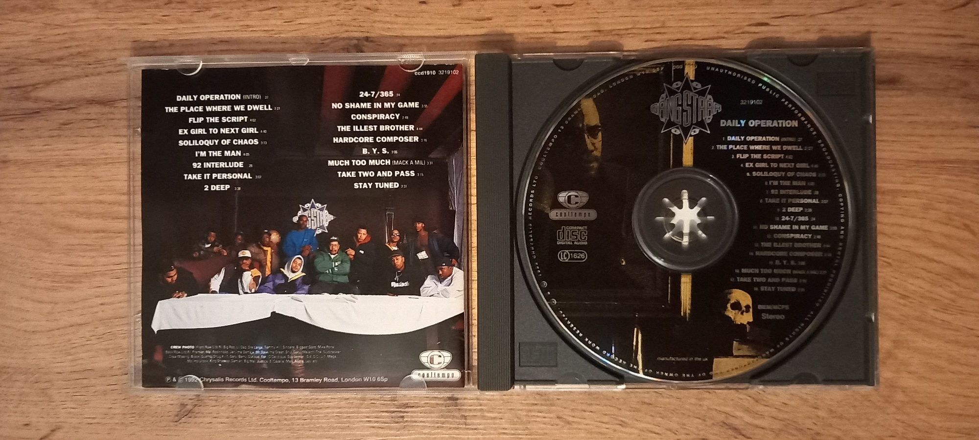 Gang Starr - Daily Operation  / CD.